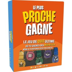 Le Plus Proche Gagne, le jeu quiz ultime, jeu de société, des 14 ans