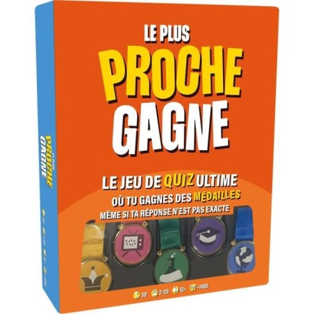 Le Plus Proche Gagne, le jeu quiz ultime, jeu de société, des 14 ans