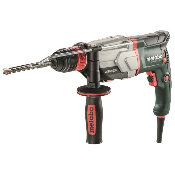 Marteau perforateur METABO UHE 2660-2 Quick - 850 W - 4 fonctions - SDS-plus et mandrin a serrage rapide