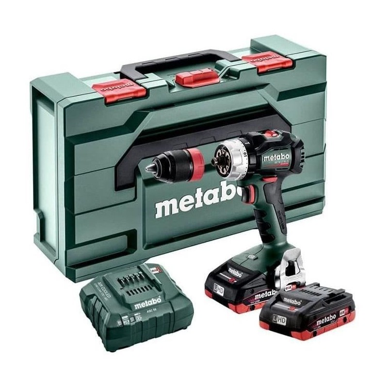 Perceuse visseuse sans fil - METABO - BS 18 LT BL Q - 18 V - MetaBOX 1