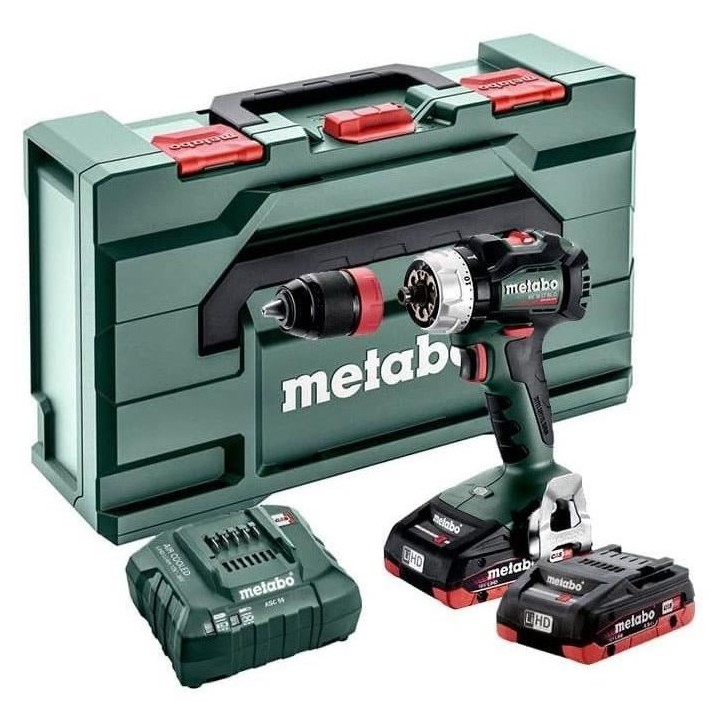 Perceuse visseuse sans fil - METABO - BS 18 LT BL Q - 18 V - MetaBOX 145