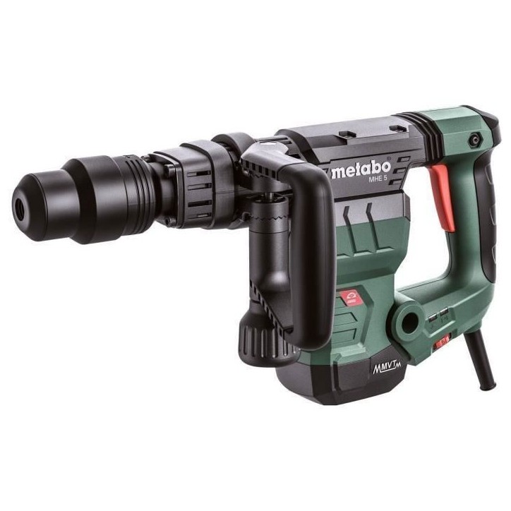 Marteau burineur Coffret - METABO - MHE 5 - Poignée en arceau Marteau burineur Coffret - METABO - MHE 5 - Poignée en arceau