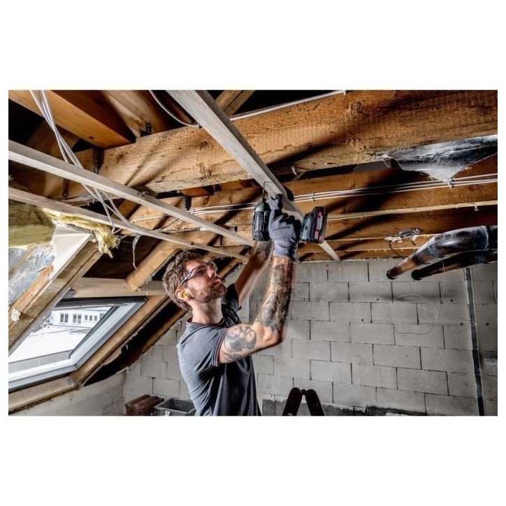 Visseuse a choc sans fil - METABO - SSD 18 LT 200 BL - 18 V - 200 Nm - Professionnelle