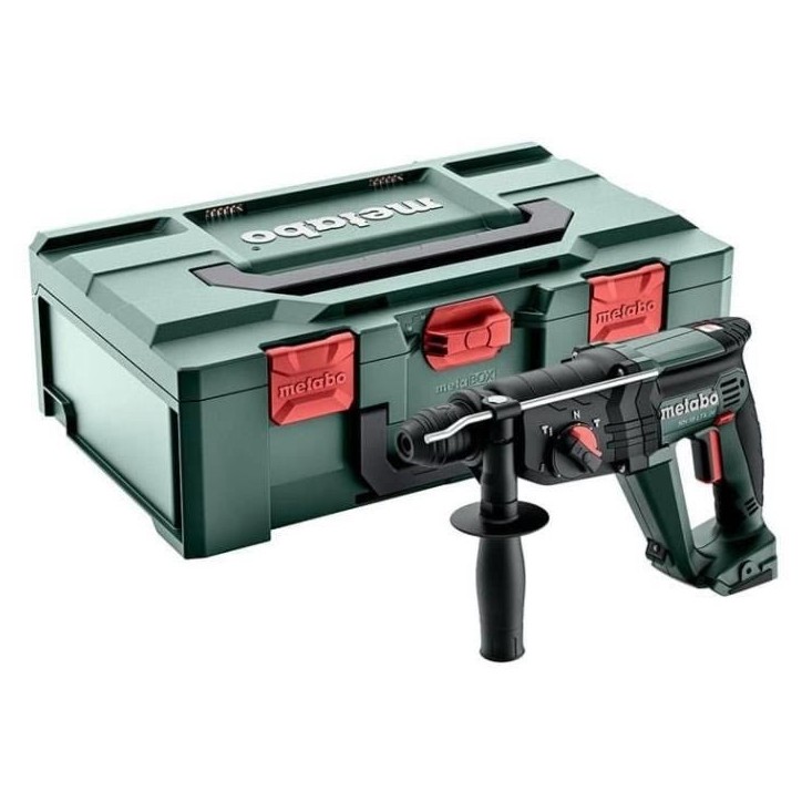 Marteau perforateur sans fil - METABO - KH 18 LTX 24 - 18 V - MetaBOX 165 L Marteau perforateur sans fil - METABO - KH 18 LTX 24 - 18 V - MetaBOX 165 L