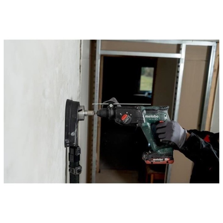 Marteau perforateur sans fil - METABO - KH 18 LTX 24 - 18 V - MetaBOX 165 L Marteau perforateur sans fil - METABO - KH 18 LTX 24 - 18 V - MetaBOX 165 L