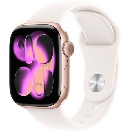 Apple Watch Series 11 GPS - 42mm - Boîtier Rose Gold Aluminium - B