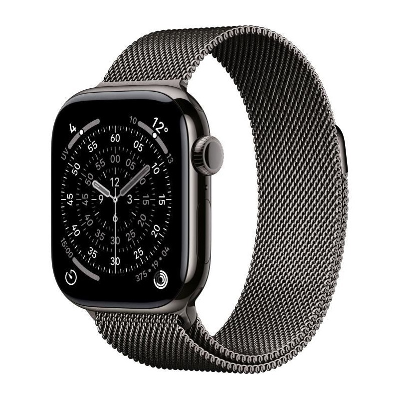 Apple Watch Series 11 GPS + Cellular - 42mm - Boîtier Slate Titaniu Apple Watch Series 11 GPS + Cellular - 42mm - Boîtier Slate Titaniu