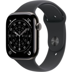 Apple Watch Series 11 GPS + Cellular - 46mm - Boîtier Slate Titaniu