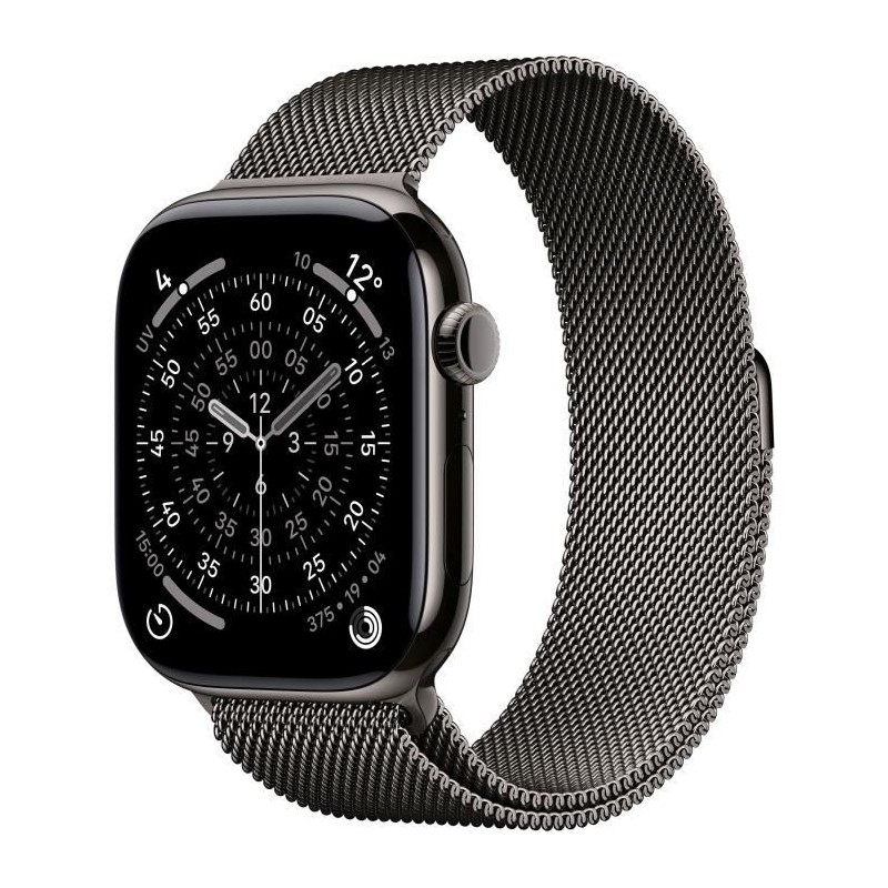 Apple Watch Series 11 GPS + Cellular - 46mm - Boîtier Slate Titaniu Apple Watch Series 11 GPS + Cellular - 46mm - Boîtier Slate Titaniu