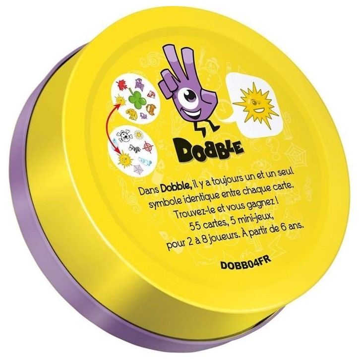 Zygomatic - Dobble : Classique - Édition 2021 - Jeu de société - a partir de 6 ans - 2 a 8 joueurs - 15 minutes