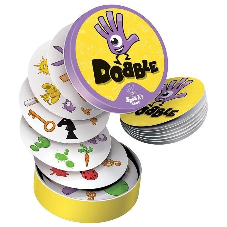 Zygomatic - Dobble : Classique - Édition 2021 - Jeu de société - a partir de 6 ans - 2 a 8 joueurs - 15 minutes