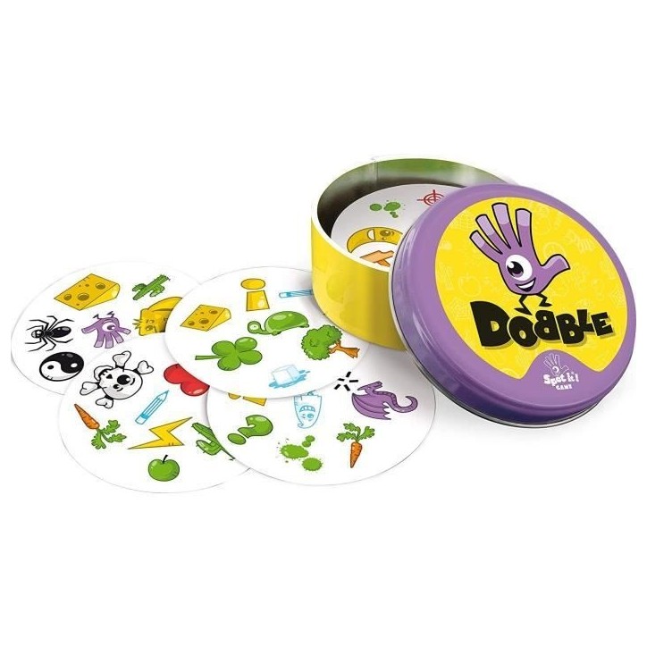 Zygomatic - Dobble : Classique - Édition 2021 - Jeu de société - a partir de 6 ans - 2 a 8 joueurs - 15 minutes