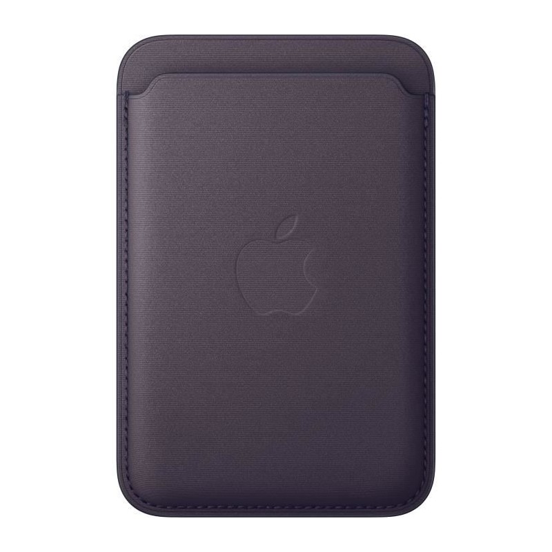 APPLE iPhone - Portefeuille a tissage fin avec MagSafe - Midnight Purp