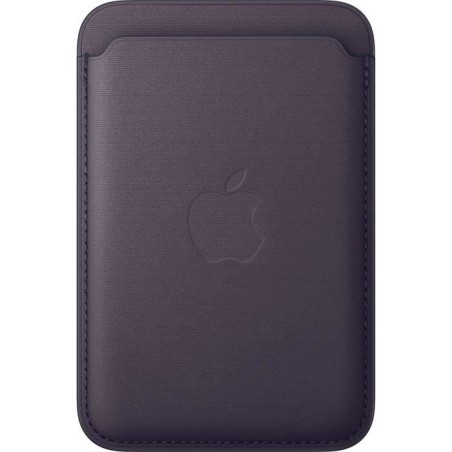 APPLE iPhone - Portefeuille a tissage fin avec MagSafe - Midnight Purp