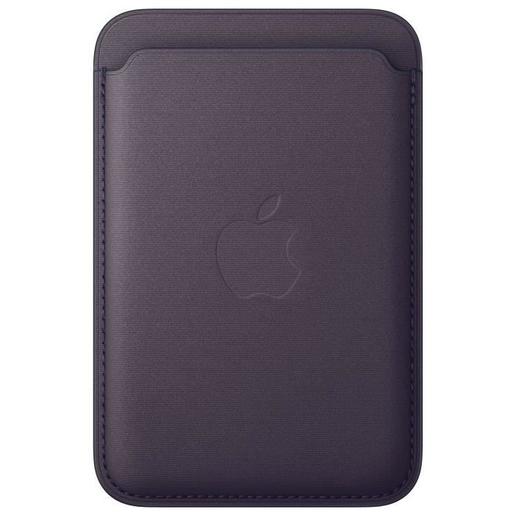 APPLE iPhone - Portefeuille a tissage fin avec MagSafe - Midnight Purple