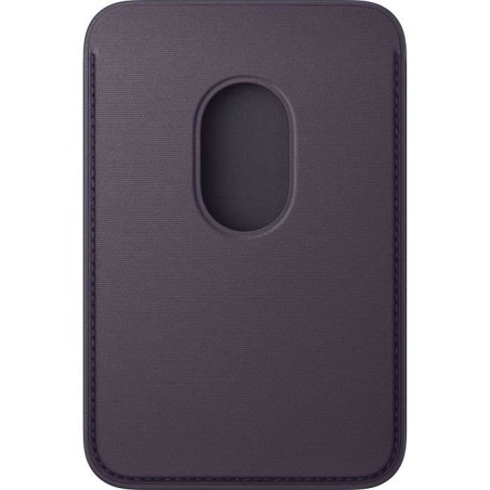 APPLE iPhone - Portefeuille a tissage fin avec MagSafe - Midnight Purple