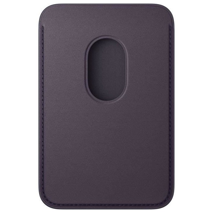 APPLE iPhone - Portefeuille a tissage fin avec MagSafe - Midnight Purple