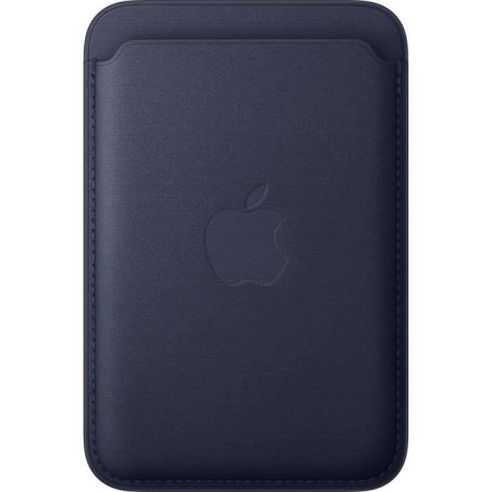 APPLE iPhone - Portefeuille a tissage fin avec MagSafe - Navy
