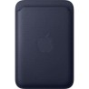 APPLE iPhone - Portefeuille a tissage fin avec MagSafe - Navy