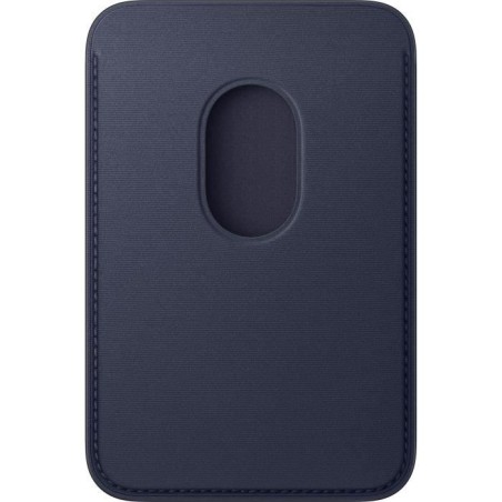 APPLE iPhone - Portefeuille a tissage fin avec MagSafe - Navy