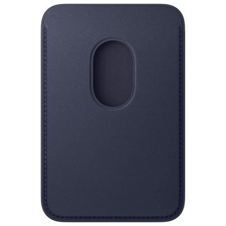 APPLE iPhone - Portefeuille a tissage fin avec MagSafe - Navy