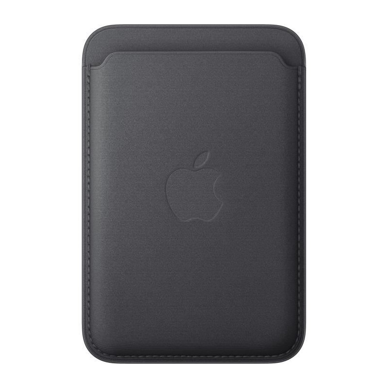 APPLE iPhone - Portefeuille a tissage fin avec MagSafe - Black
