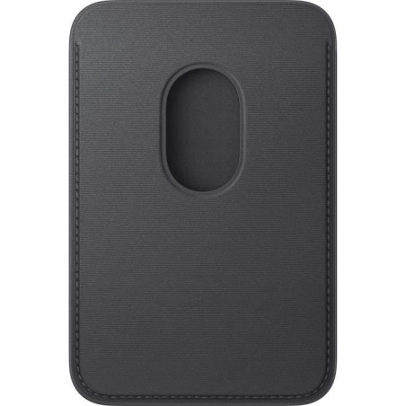 APPLE iPhone - Portefeuille a tissage fin avec MagSafe - Black