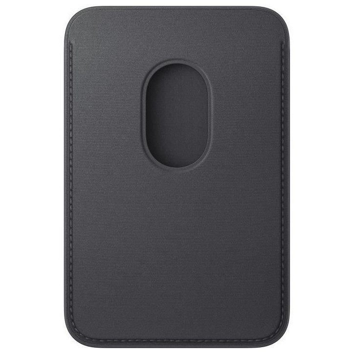 APPLE iPhone - Portefeuille a tissage fin avec MagSafe - Black