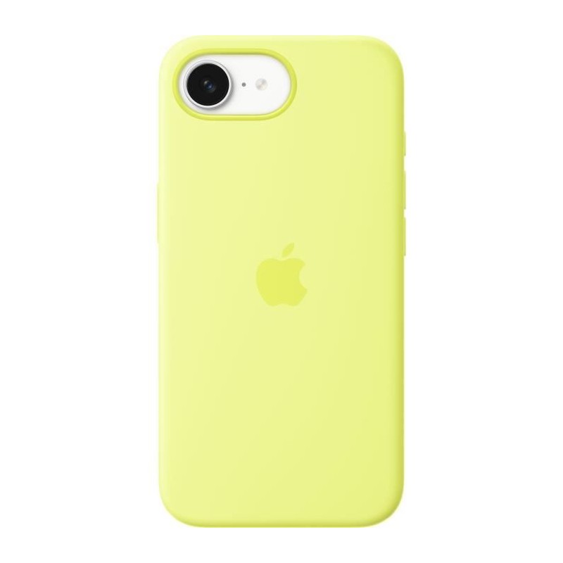 APPLE iPhone 16e - Coque en silicone - Neon Yellow