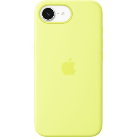 APPLE iPhone 16e - Coque en silicone - Neon Yellow
