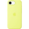 APPLE iPhone 16e - Coque en silicone - Neon Yellow