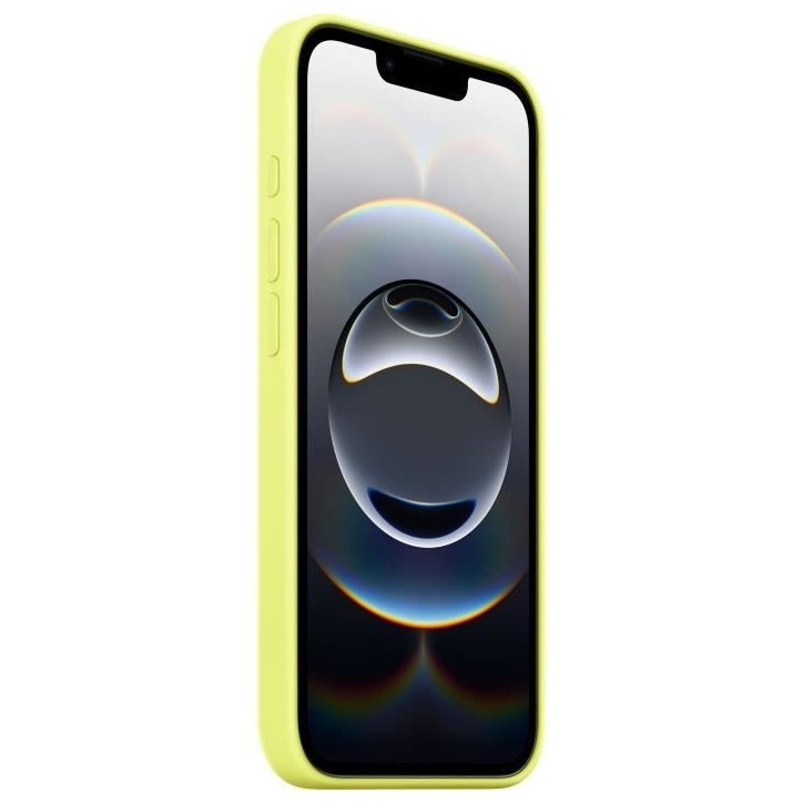 APPLE iPhone 16e - Coque en silicone - Neon Yellow