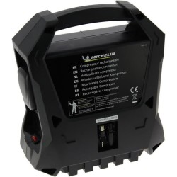 Compresseur sans fils - MICHELIN - Batterie 12V 7,2Ah 2100mA - voiture