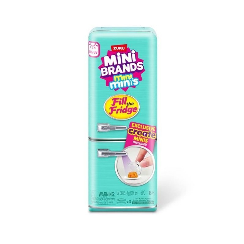 Coffret remplis le Frigo - MINI BRANDS - Mini accessoires réalistes