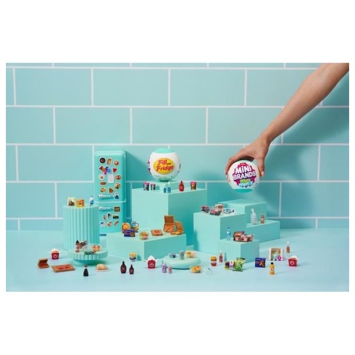 Coffret remplis le Frigo - MINI BRANDS - Mini accessoires réalistes