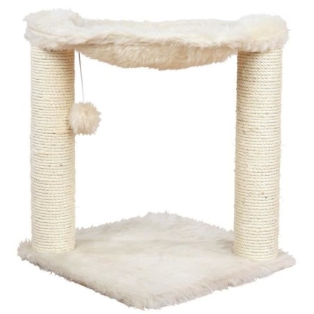 TRIXIE Arbre a chat griffoir Hamac 50 cm creme