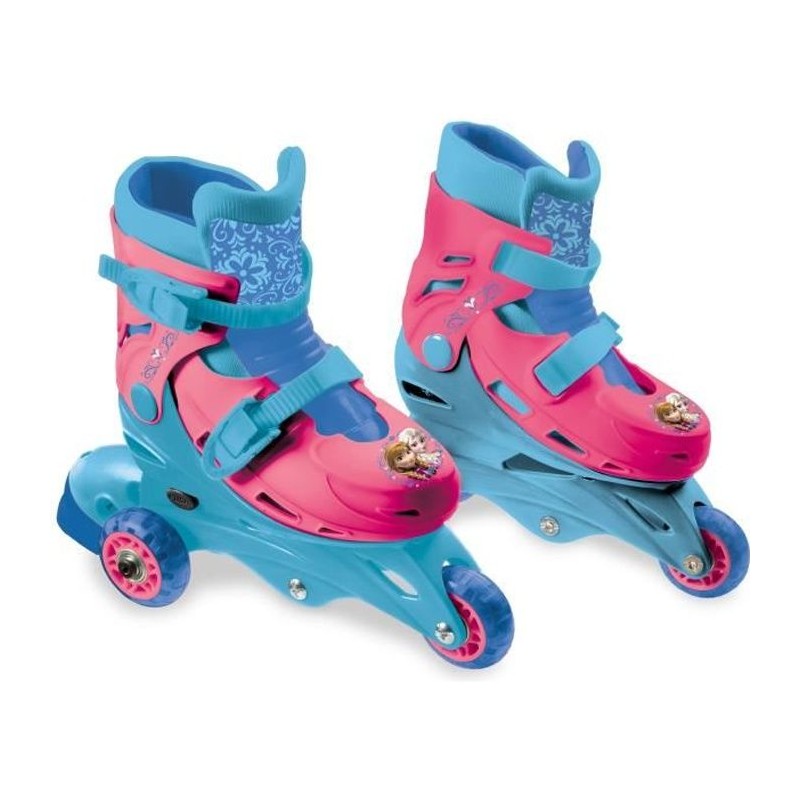 Patins En Ligne - LA REINE DES NEIGES - 3 Roues évolutifs - Fille