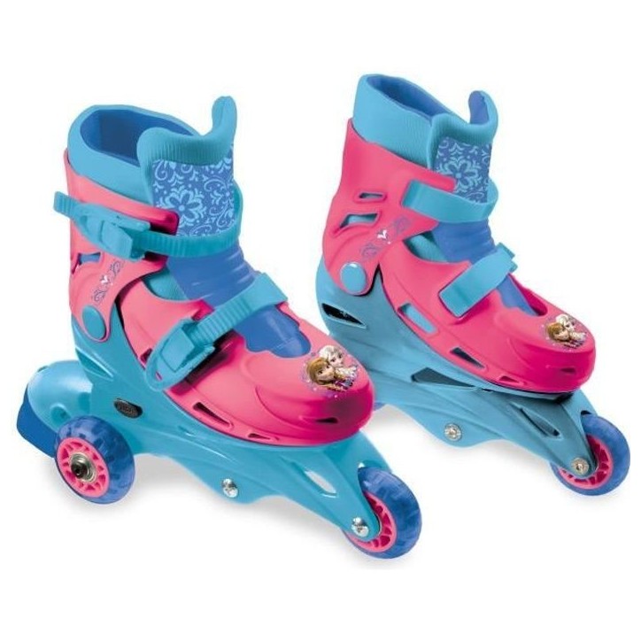 Patins En Ligne - LA REINE DES NEIGES - 3 Roues évolutifs - Fille Patins En Ligne - LA REINE DES NEIGES - 3 Roues évolutifs - Fille