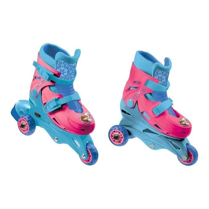 Patins En Ligne - LA REINE DES NEIGES - 3 Roues évolutifs - Fille Patins En Ligne - LA REINE DES NEIGES - 3 Roues évolutifs - Fille