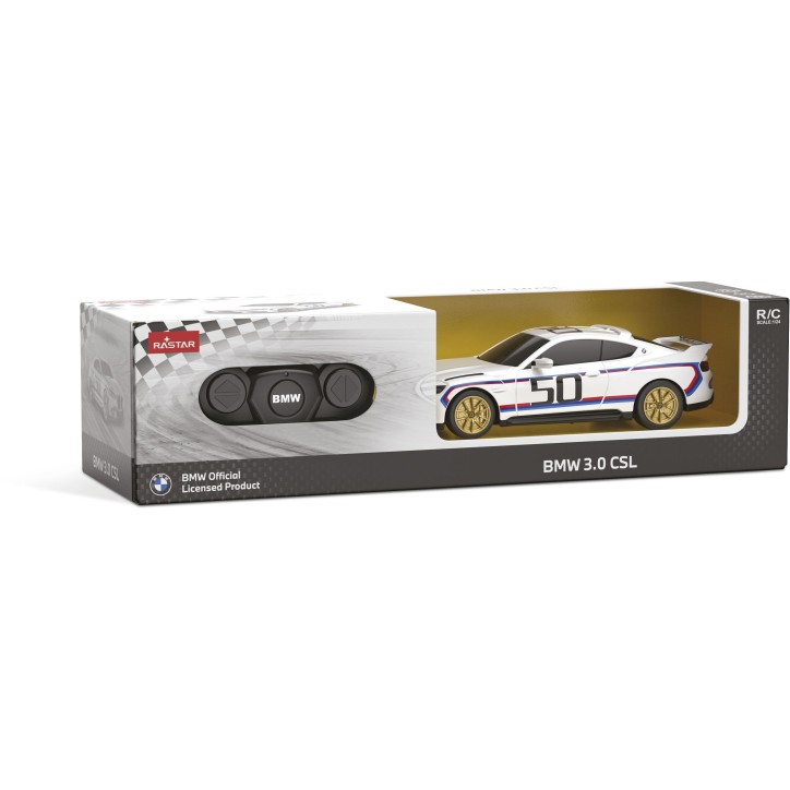 Voiture télécommandée - MONDO MOTORS - BMW 3.0 CSL RC - Echelle 1:24 Voiture télécommandée - MONDO MOTORS - BMW 3.0 CSL RC - Echelle 1:24