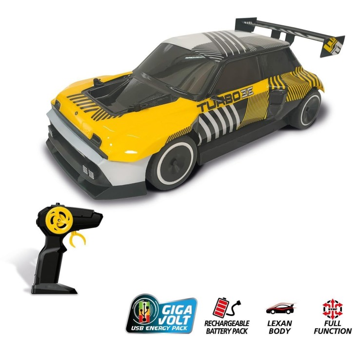 Voiture télécommandée - MONDO MOTORS - Renault 5 Turbo 3E RC - Echelle 1:14 Voiture télécommandée - MONDO MOTORS - Renault 5 Turbo 3E RC - Echelle 1:14