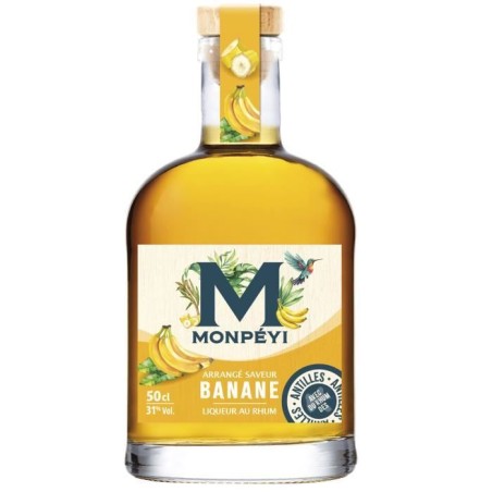 Monpéyi - Rhum arrangé - Banane - 31,0% Vol. - 50 cl