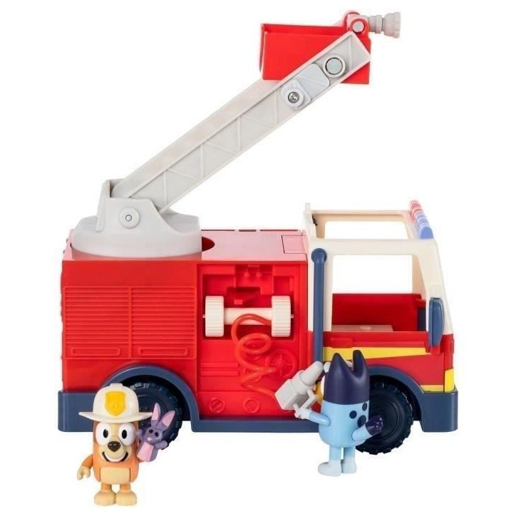 Bluey Le camion de Pompier de Bluey - Univers miniature - MOOSE TOYS - Des 3 ans