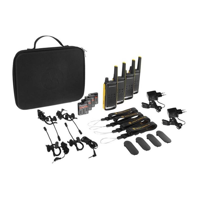 Motorola Talkabout T82 Extreme Quad Pack portable radio 2 bandes PMR 4