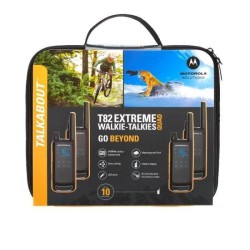 Motorola Talkabout T82 Extreme Quad Pack portable radio 2 bandes PMR 4