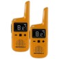 Talkies-walkies MOTOROLA TALKABOUT T72 - Jaune - Portée 8 km - PMR446 - 16 canaux - 121 codes Talkies-walkies MOTOROLA TALKABOUT T72 - Jaune - Portée 8 km - PMR446 - 16 canaux - 121 codes