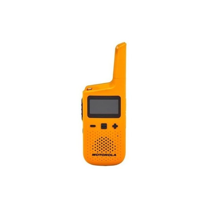 Talkies-walkies MOTOROLA TALKABOUT T72 - Jaune - Portée 8 km - PMR446 - 16 canaux - 121 codes Talkies-walkies MOTOROLA TALKABOUT T72 - Jaune - Portée 8 km - PMR446 - 16 canaux - 121 codes
