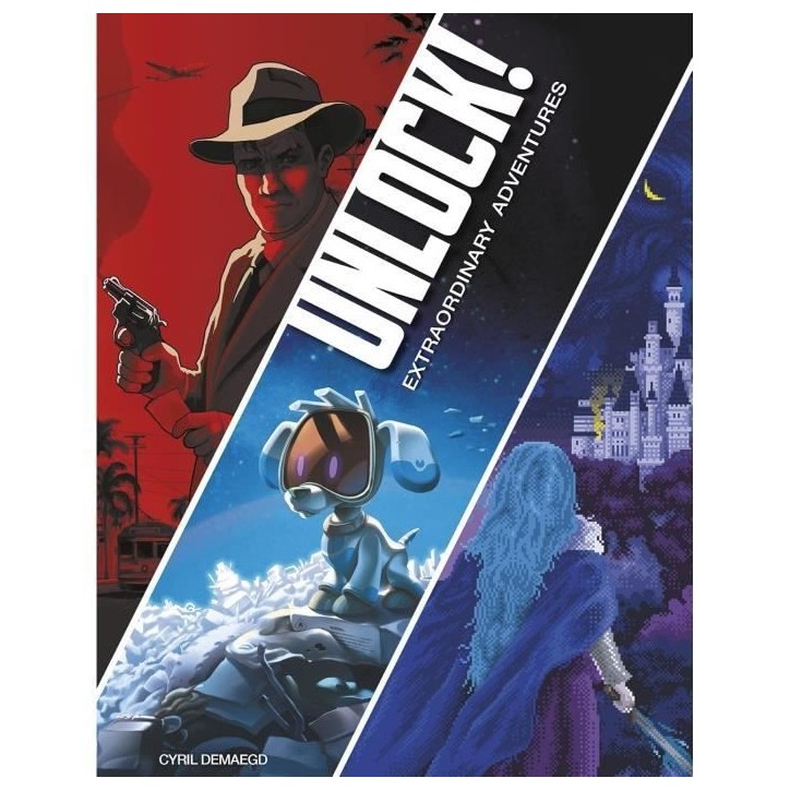 Unlock 11 - Extraordinary Adventures - Version Française - De 1 a 6 joueurs - 10 Ans et plus