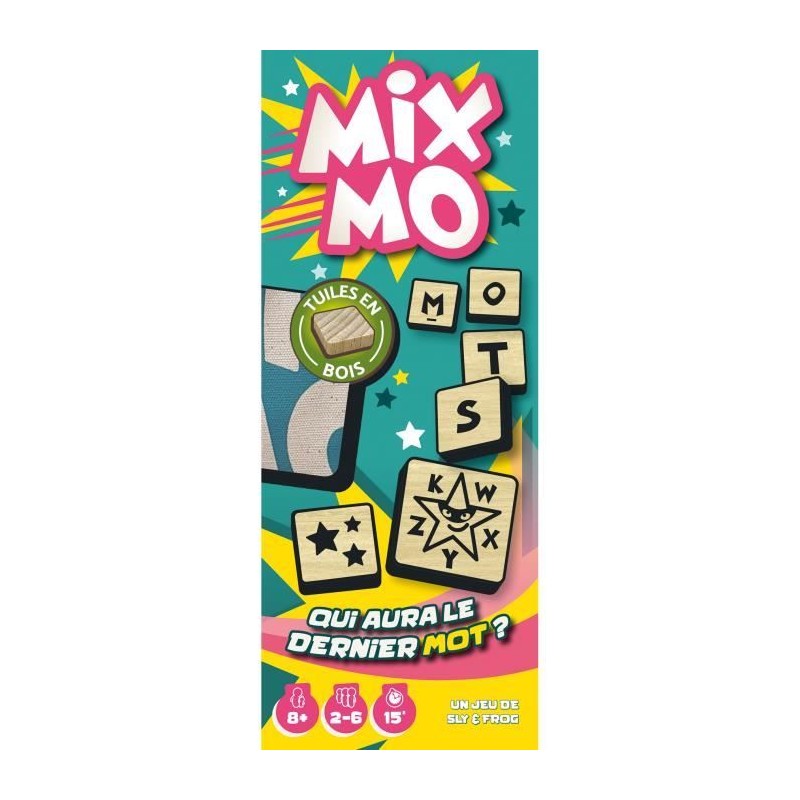Jeu de société Mixmo - Asmodee - 2 a 6 joueurs - A partir de 8 ans - Jeu de société Mixmo - Asmodee - 2 a 6 joueurs - A partir de 8 ans -