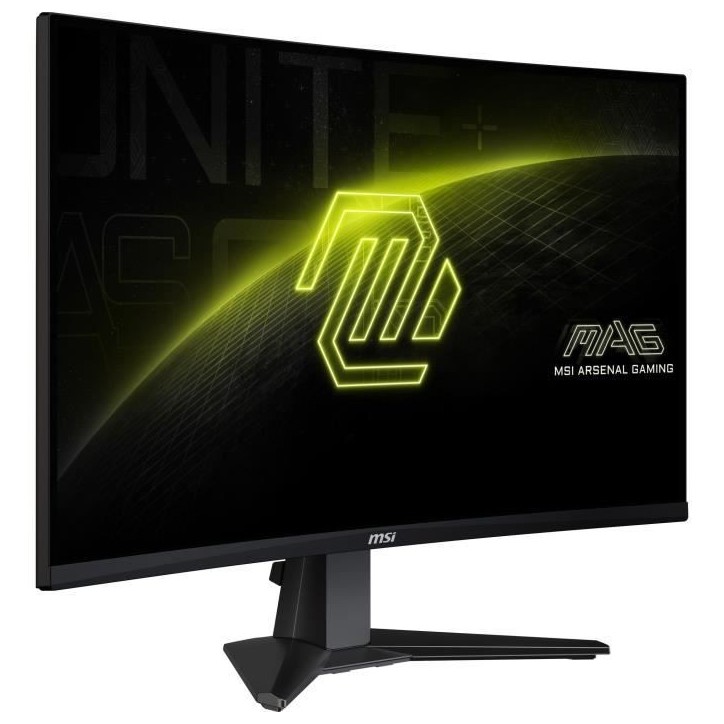 Ecran PC Gamer Incurvé - MSI - 27 - FHD - 250Hz - Dalle VA - 1ms - MAG 27C6X